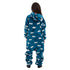 Snuggs Kids Blanket Onesie Petroleum Eyes
